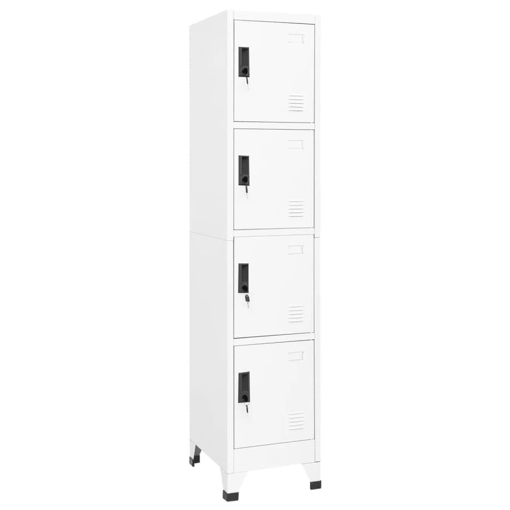 Taquilla de acero blanco 38x45x180 cm efe1768