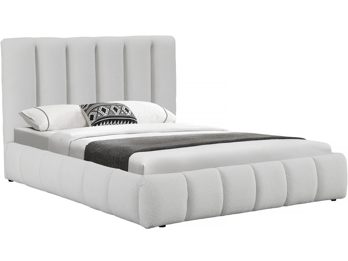 Cama nórdica con arcón "annie" - 140 x 190 cm - blanco