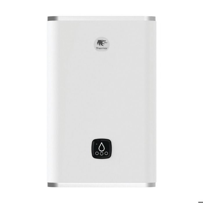 Calentador plano conectado - 65 l - blanco - 109 cm