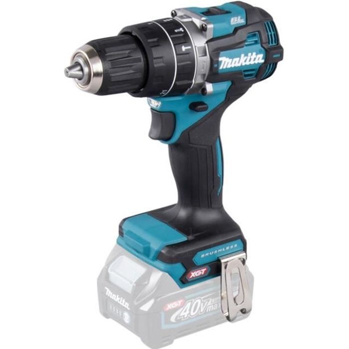Taladro percutor/atornillador inalámbrico makita 40v hp002gz