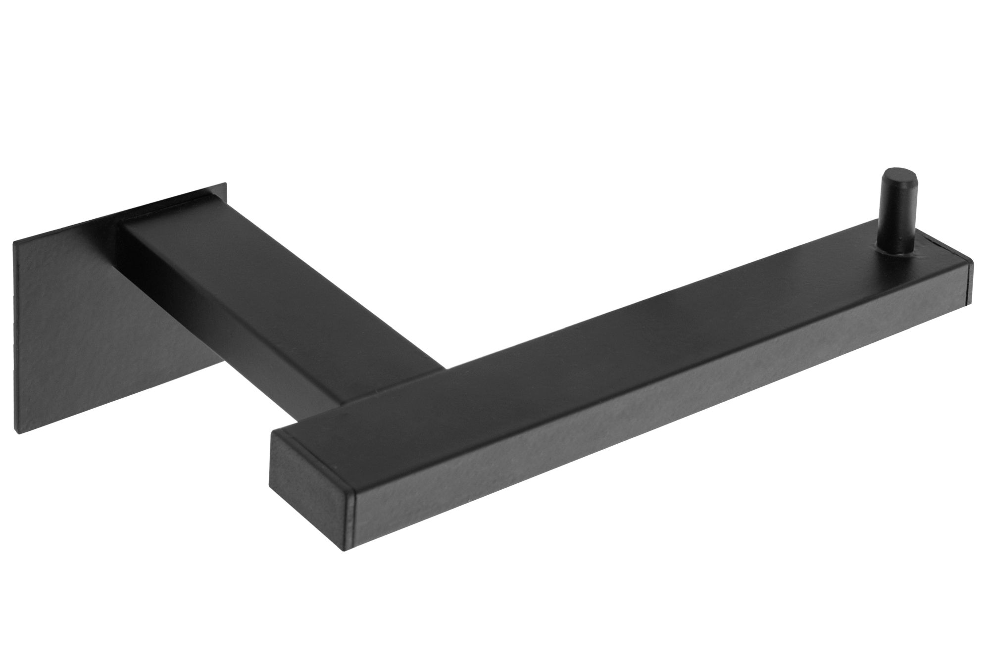 Rea portarrollos de papel higiénico black mat 392599, 16x11x11 cm