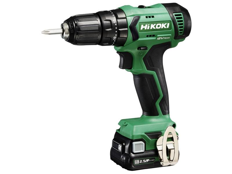 Hikoki dv12da taladro combinado con cepillos de batería de litio de 12v 10.