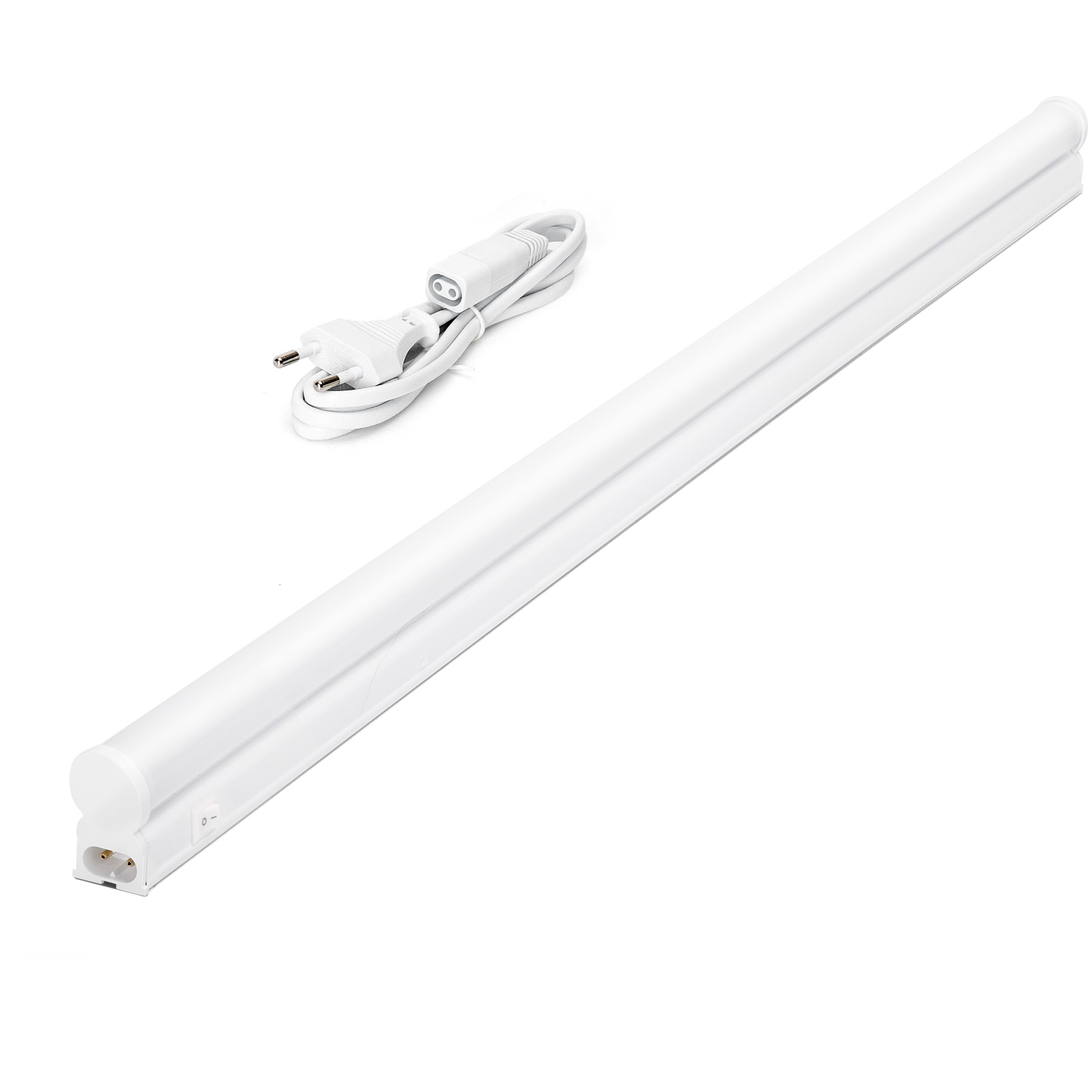 Aigostar luz bajo mueble cocina con interruptor 9w 990lm 6500k, 0.6m