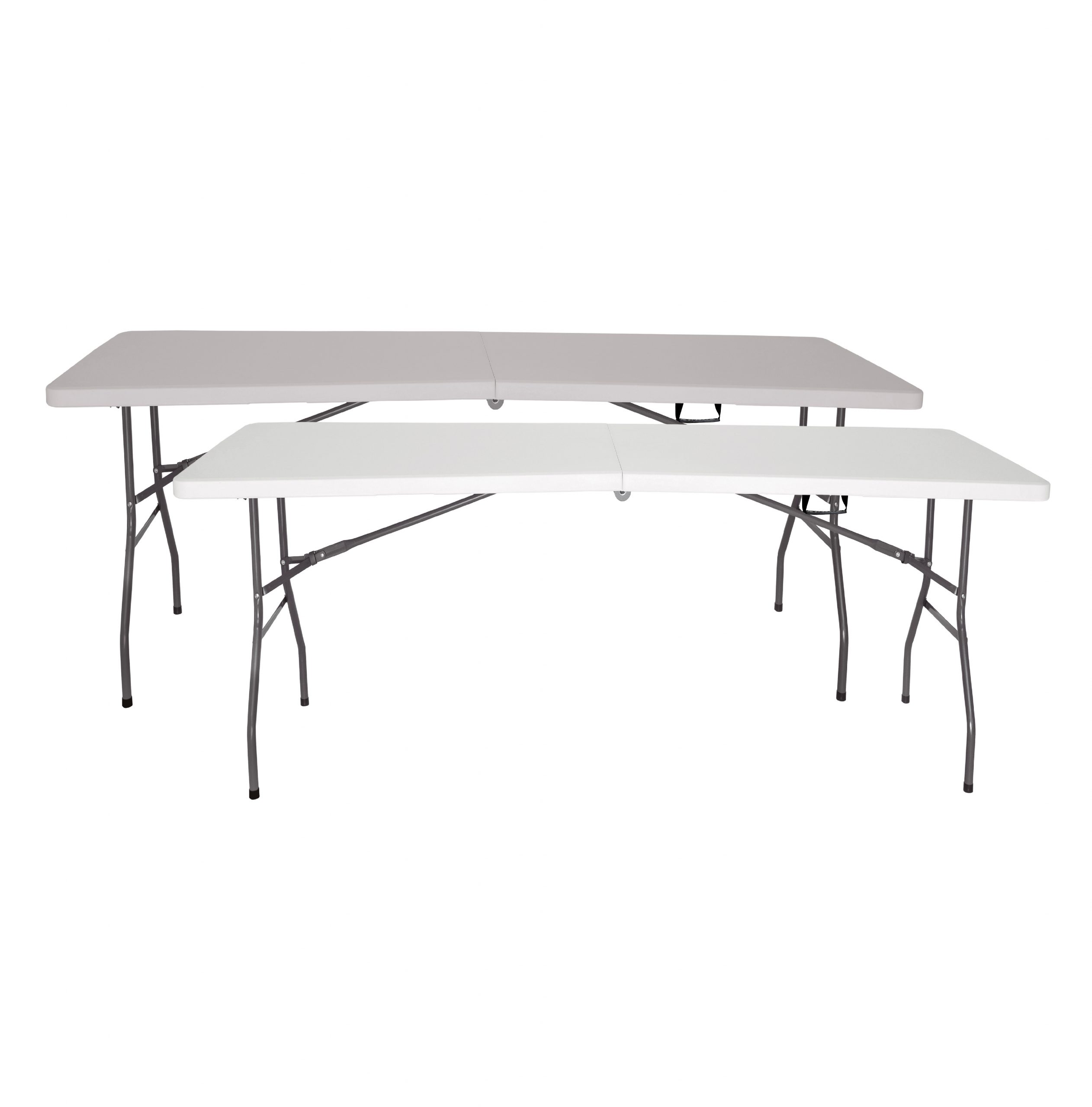 Pack 2 Mesas Plegables Solid 152 x 70 x 74cm THW