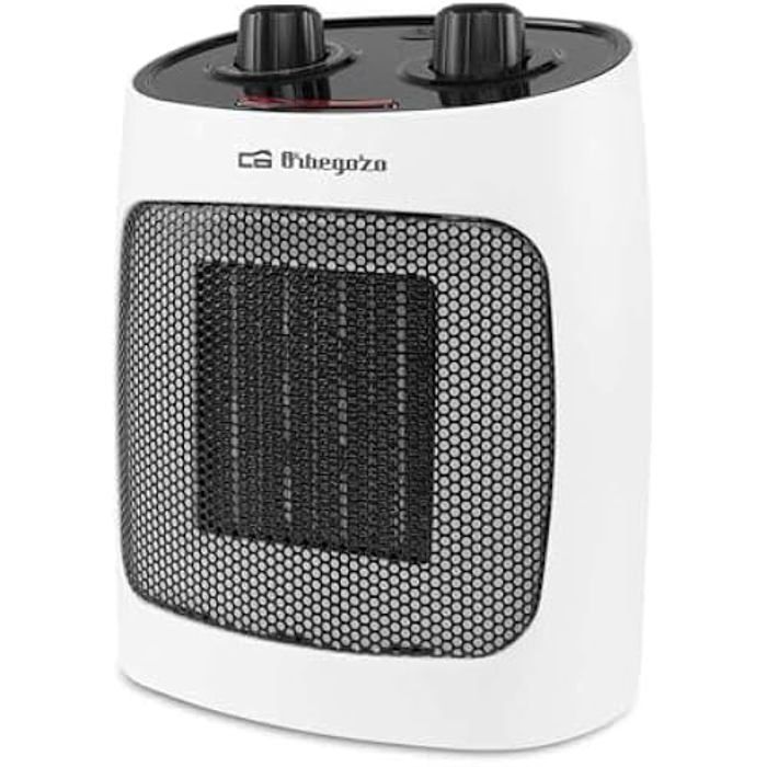 Calefactor cerámico - orbegozo - cr 5031 - 2000 w - 3 modos - protección co