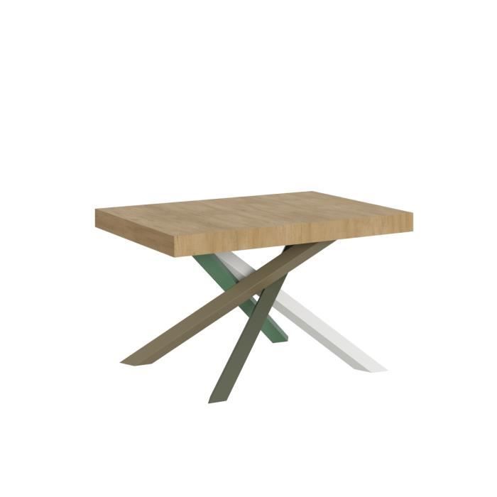 Mesa comedor extensible roble natural - 140-244 cm