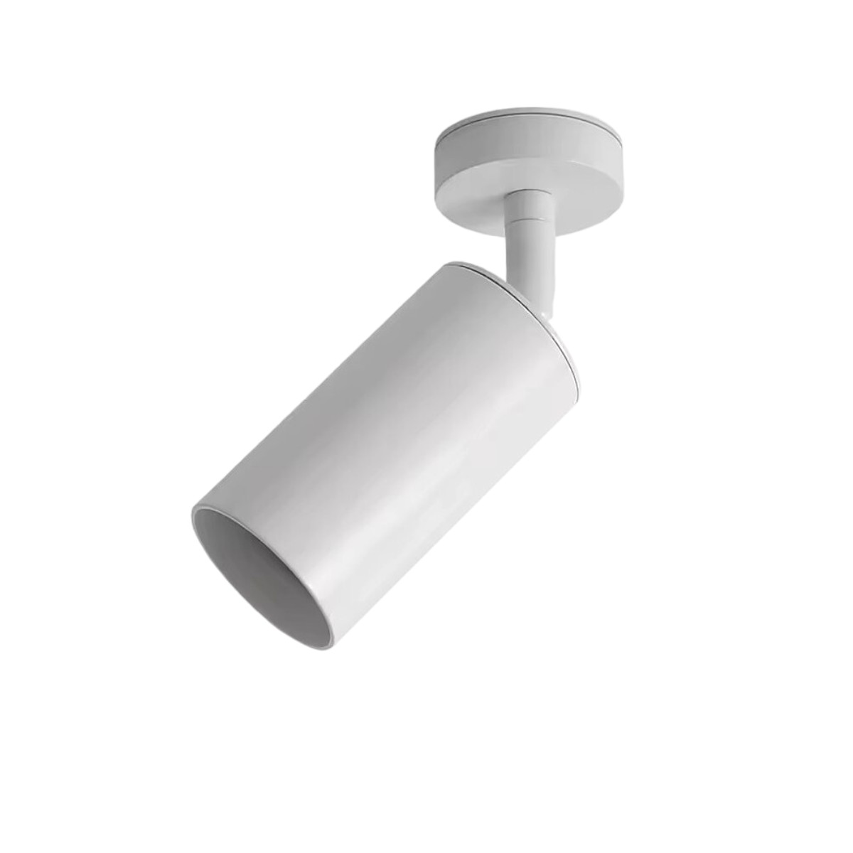 Foco aplique de techo giratorio para bombilla gu10 color blanco