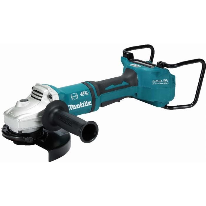 Amoladora ø 180 mm 36 v (2x18v) lxt - Makita - sin batería ni cargador - dg