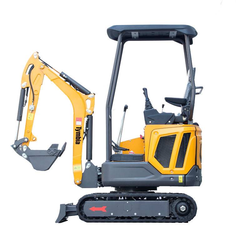 Miniexcavadora tymbia 1600kg kubota d722 diesel ty16