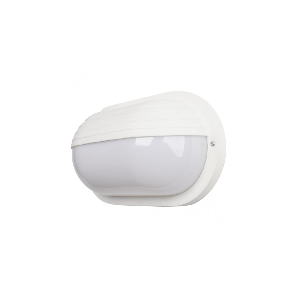 Aplique de pared exterior ovalado canopus - fab - blanco - adulto
