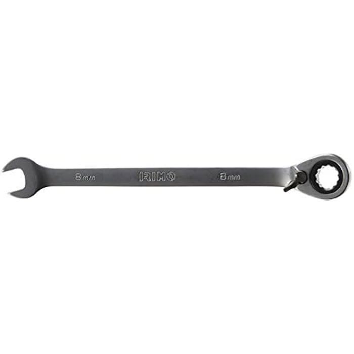 Llave combinada con carraca fija 8