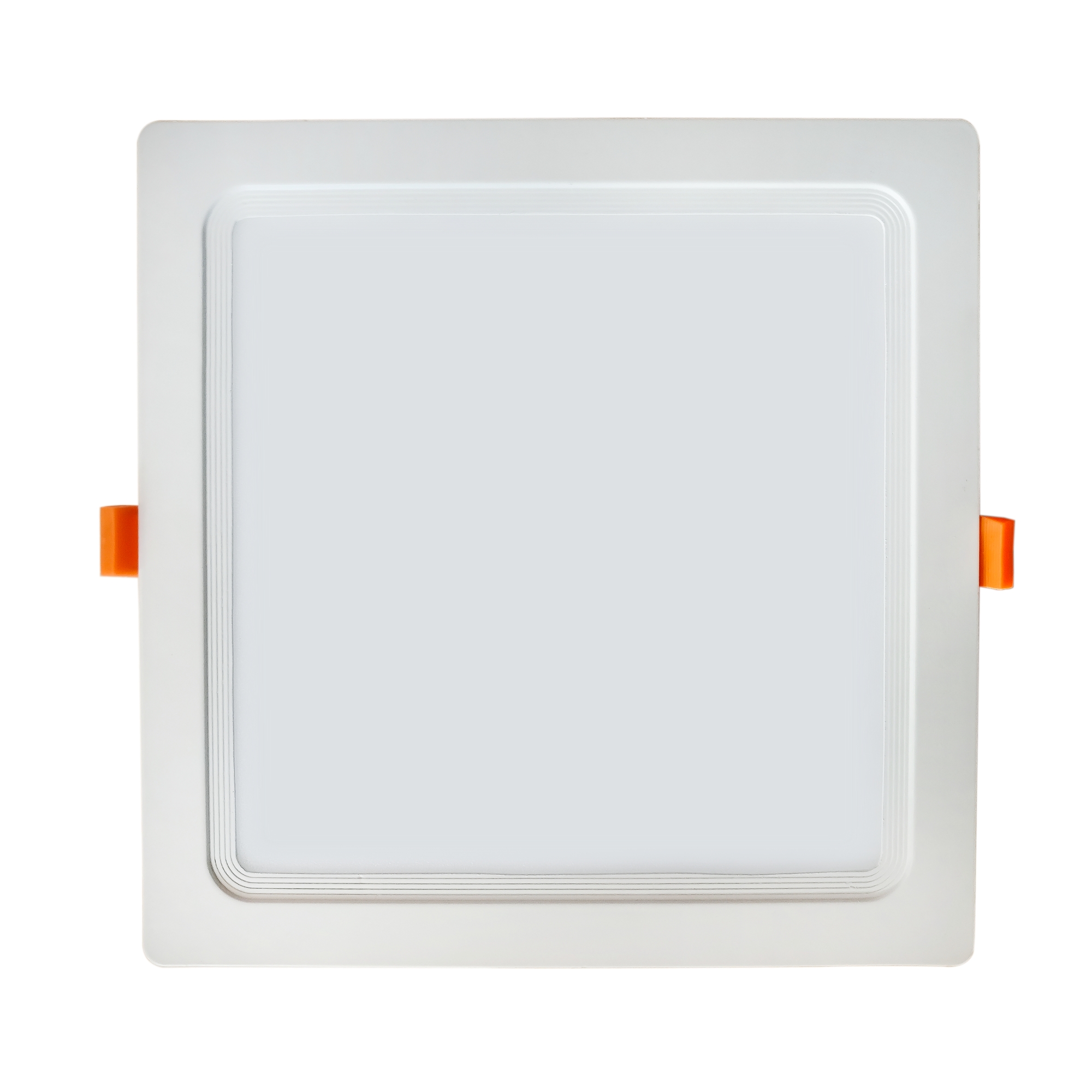 Foco empotrable LED 20w 4000k cuadrado con driver extraible blanco