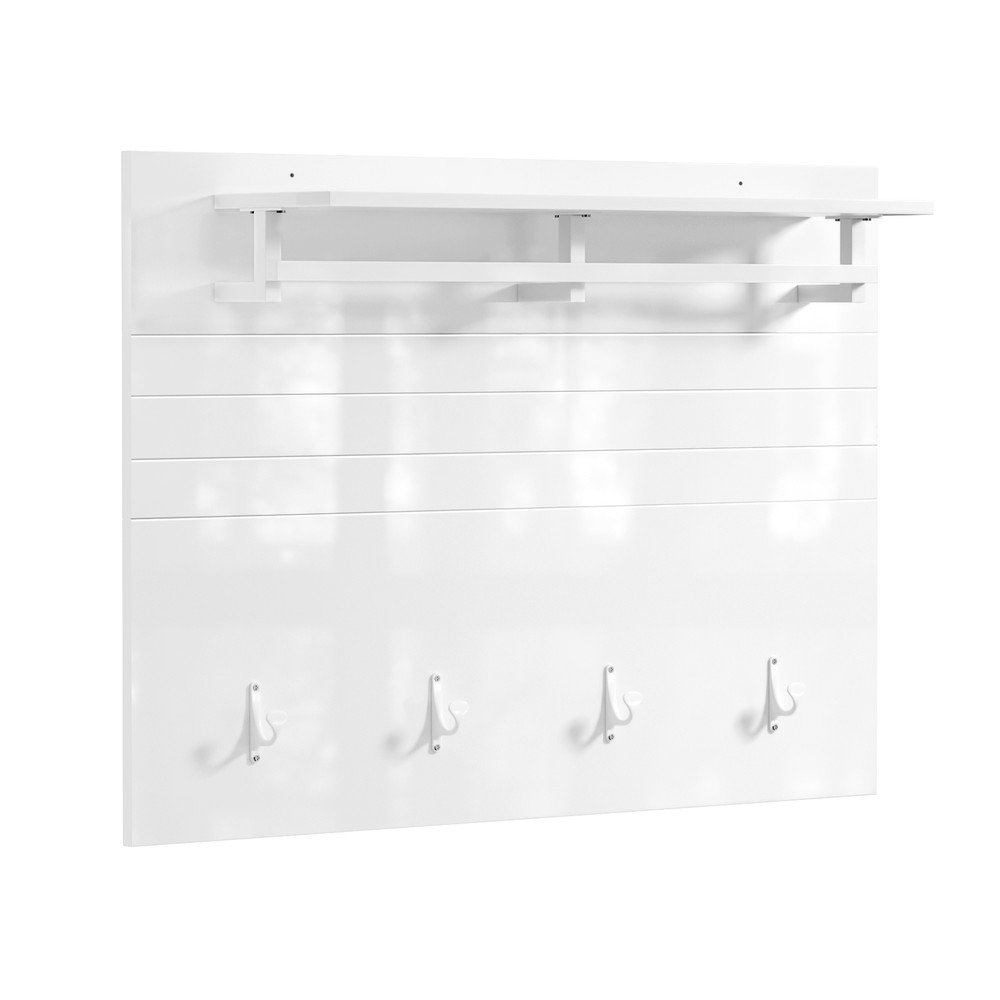 Sobuy perchero de pared blanco 100x70 cm 30 kg