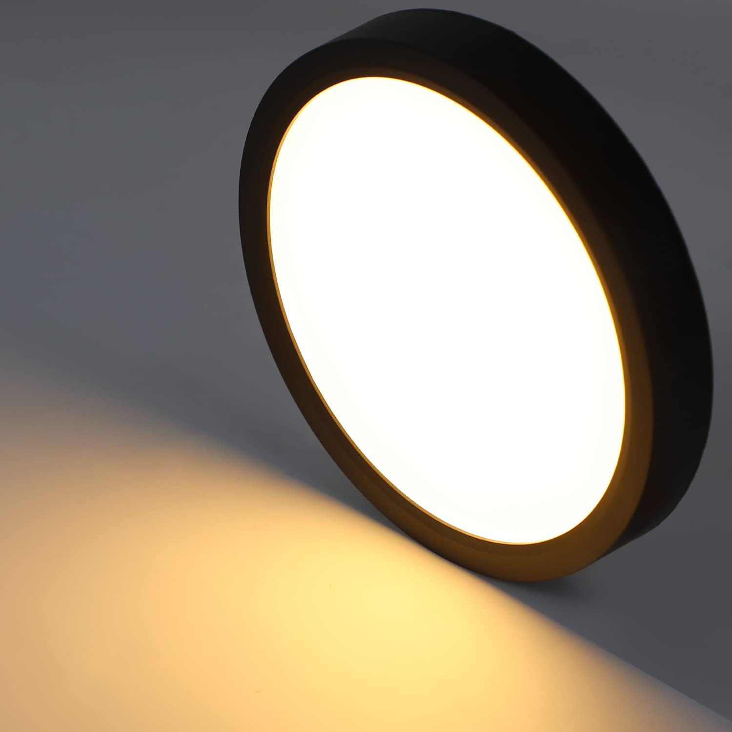 Nettlife lámpara LED lámpara plana lámpara de dormitorio ø22cm lámpara
