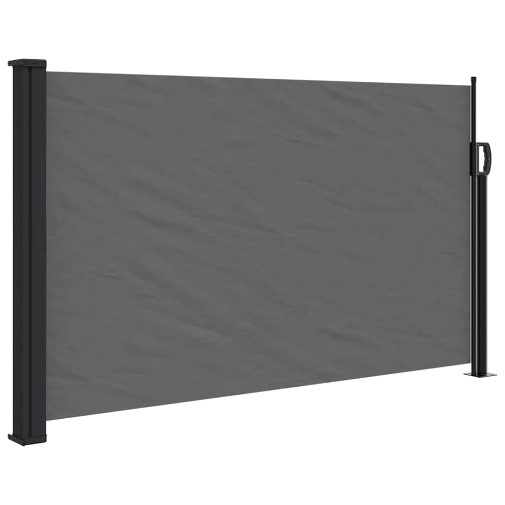 vidaXL toldo lateral retráctil antracita 120x600 cm
