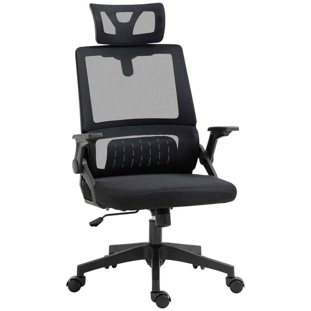 Silla de oficina 60x61x121.5 cm malla, espuma, pp, tablero multicapa