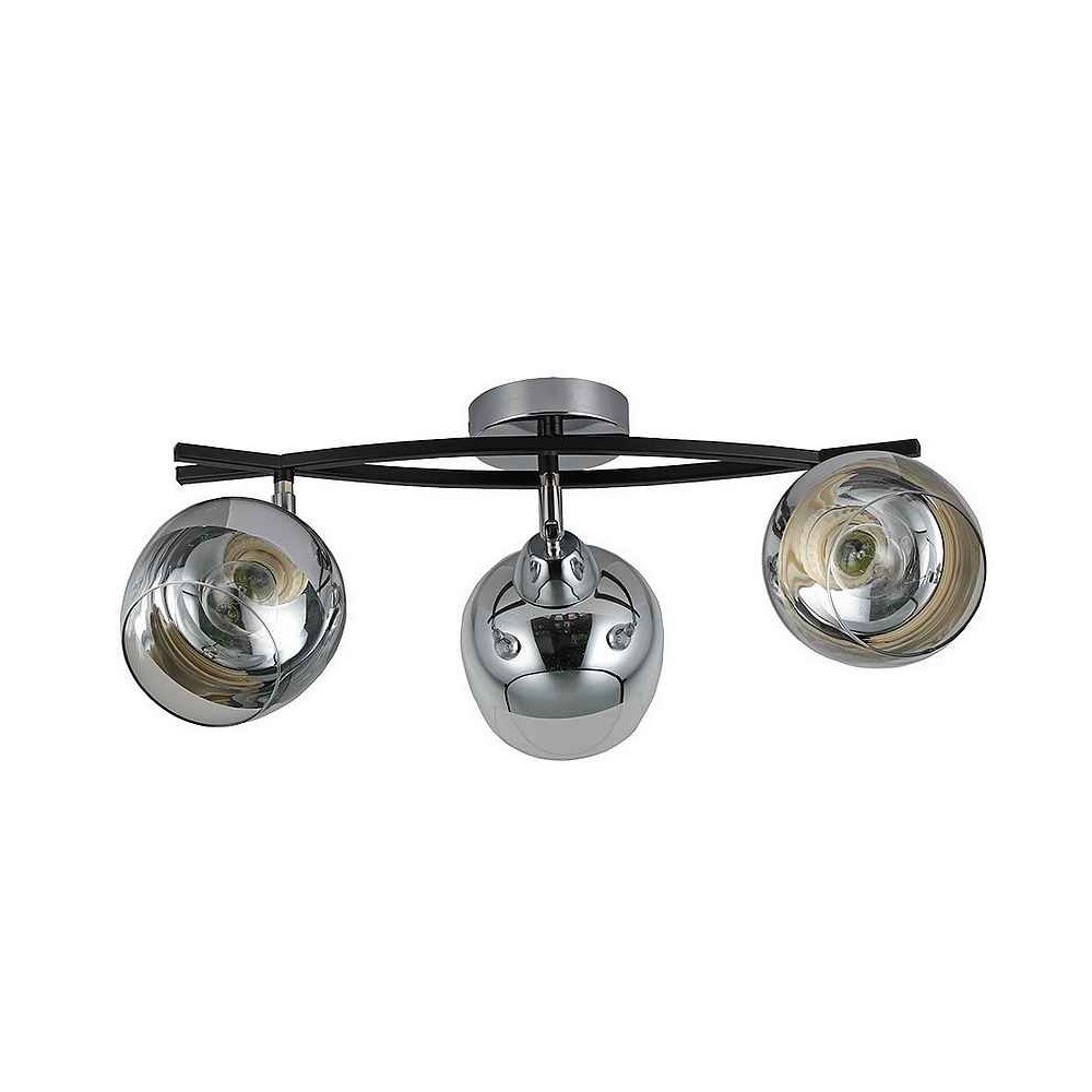 Denali chandelier 3xe27 chrome