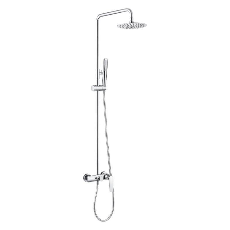 Conjunto ducha monomando delos cromo-imex