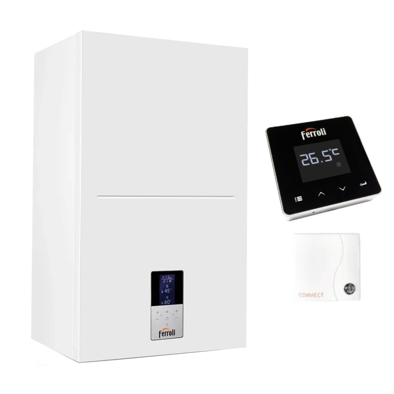 Caldera de gas ferroli bluehelix alpha 34 c + connect smart Wi-Fi