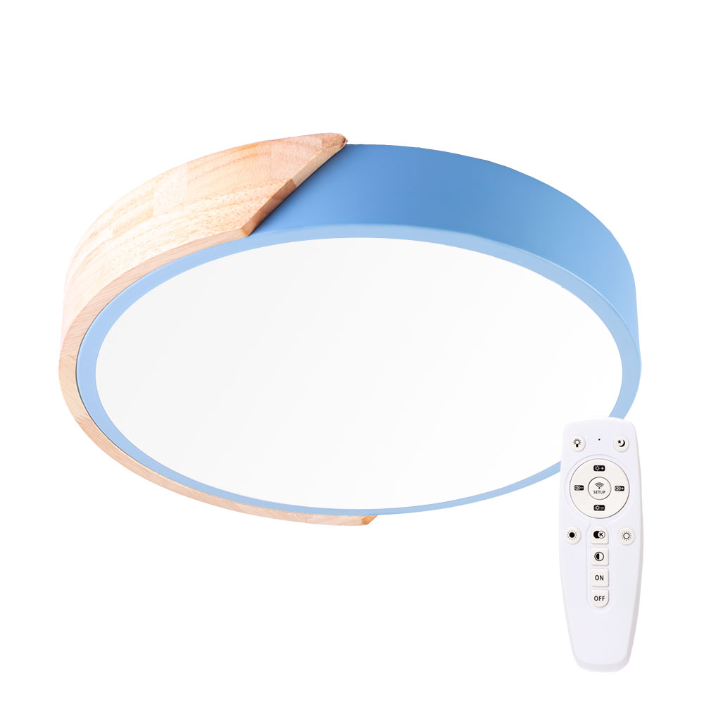 Plafón LED 18w 1.800lm circular bicolor "chelsea" temperatura color ajusta