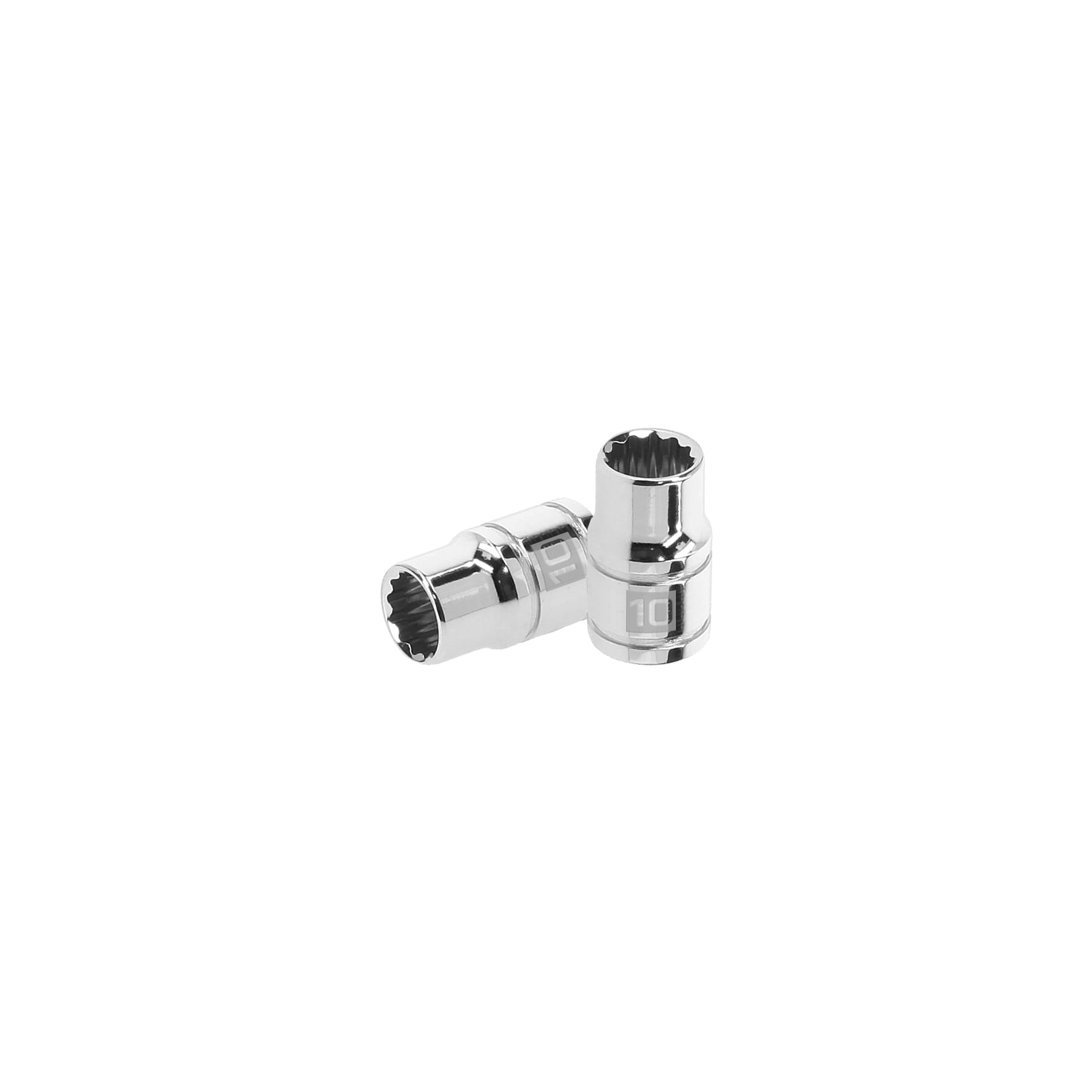 Llave vaso bihexagonal, cuadro 3/8" - 10 mm