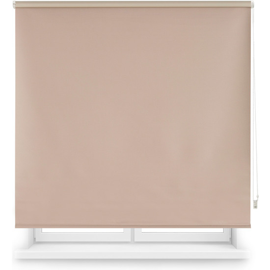 Estor enrollable opaco a medida 160x175 marfil