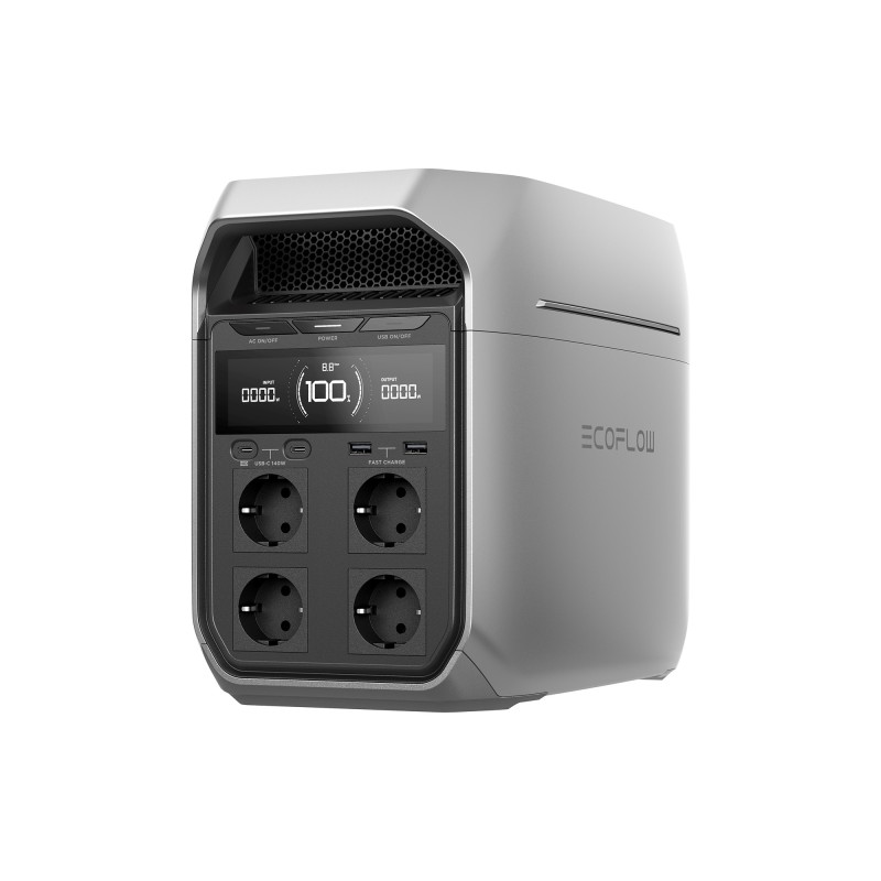 Delta 3 plus estación de energía portátil salida de 1,8kw de EcoFlow