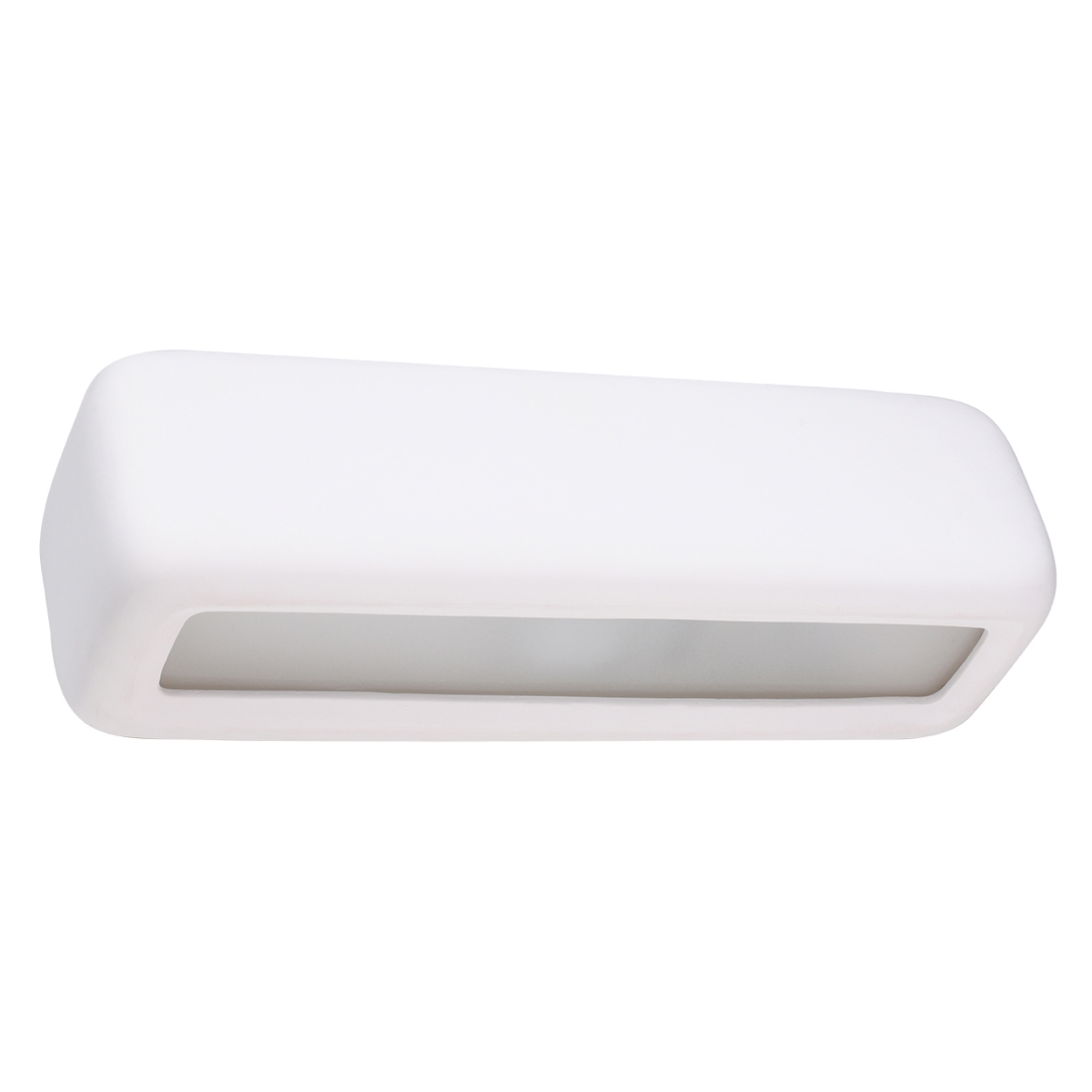 Lámpara de pared subani 1 blanco cerámica 33x10x10cm