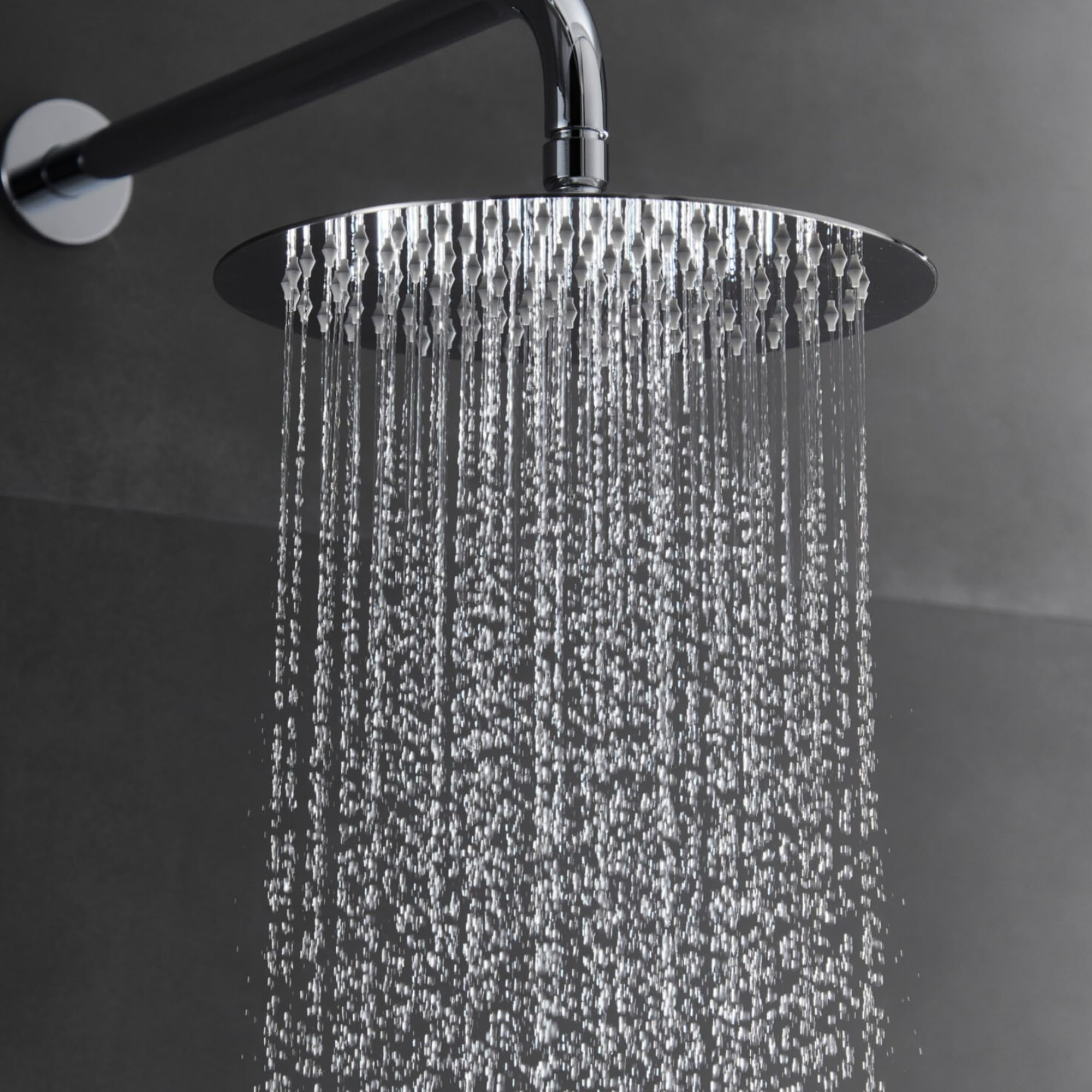 Imex - rociador ducha efecto lluvia 25cm cromado
