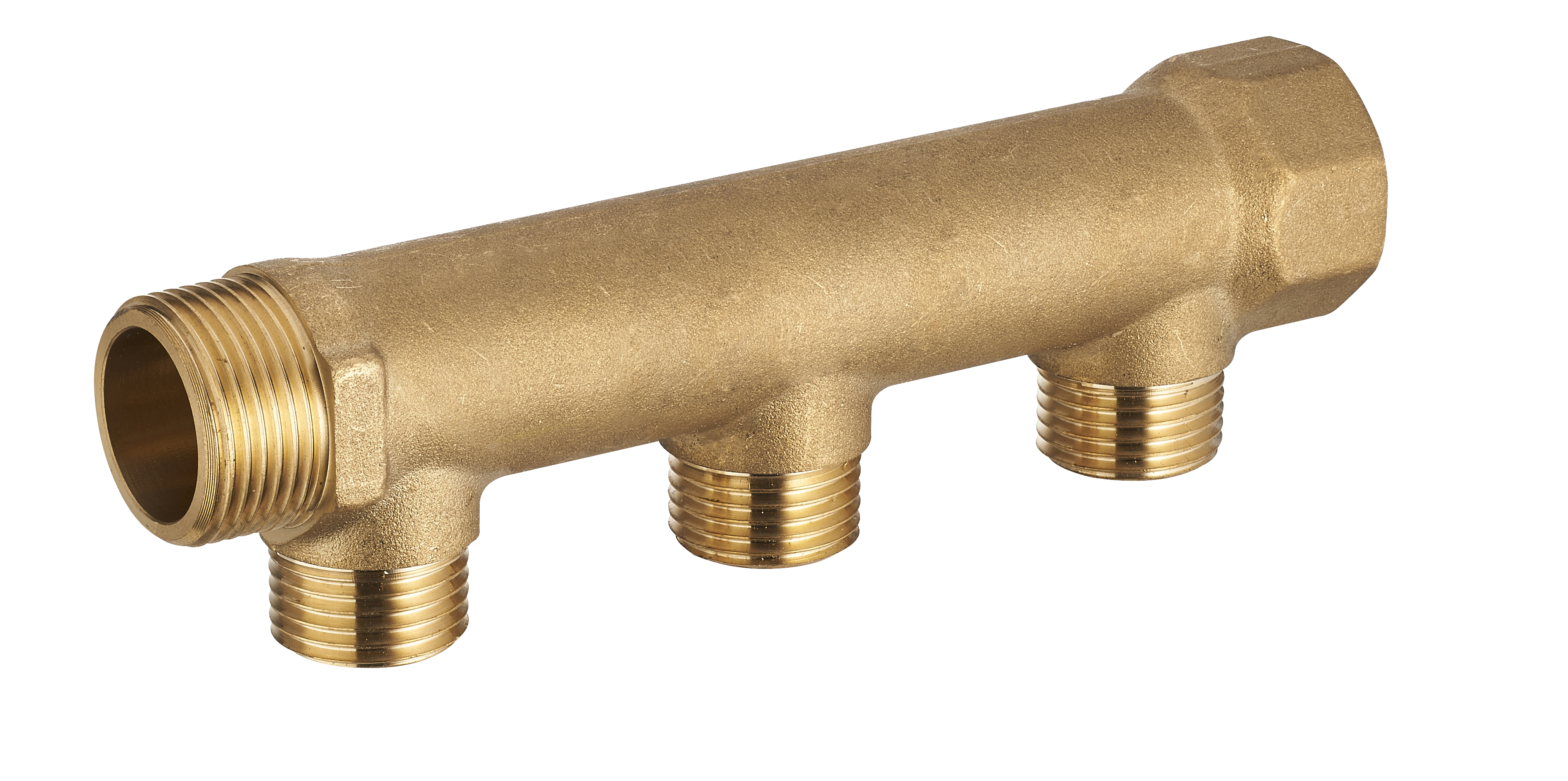 Colector macho - hembra 3/4 - 3 salidas 1/2