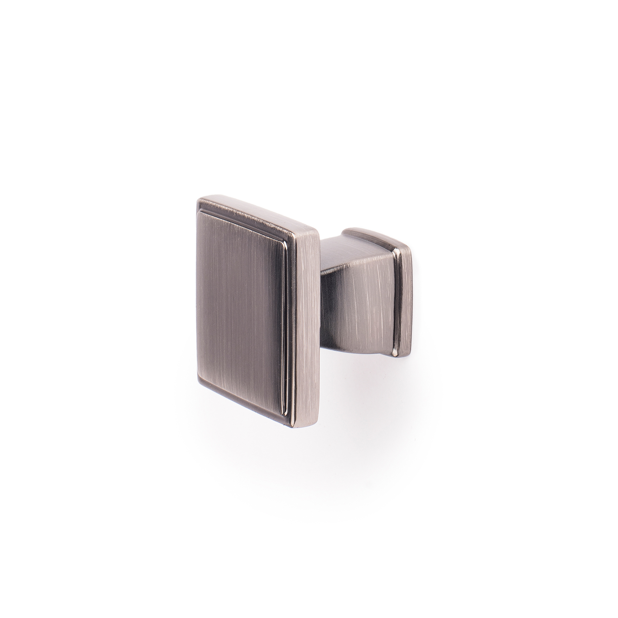 Pomo para mueble rei 5012 | 30x30 mm | níquel negro satinado | 10 uds.