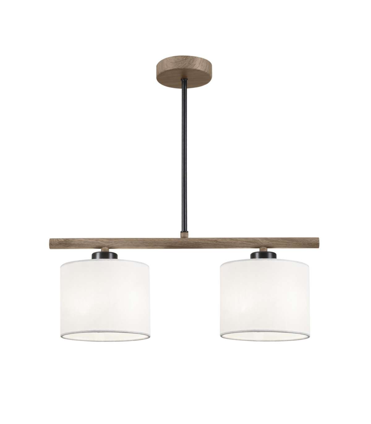 Lámpara lineal de 2 luces modelo berta moderna y funcional
