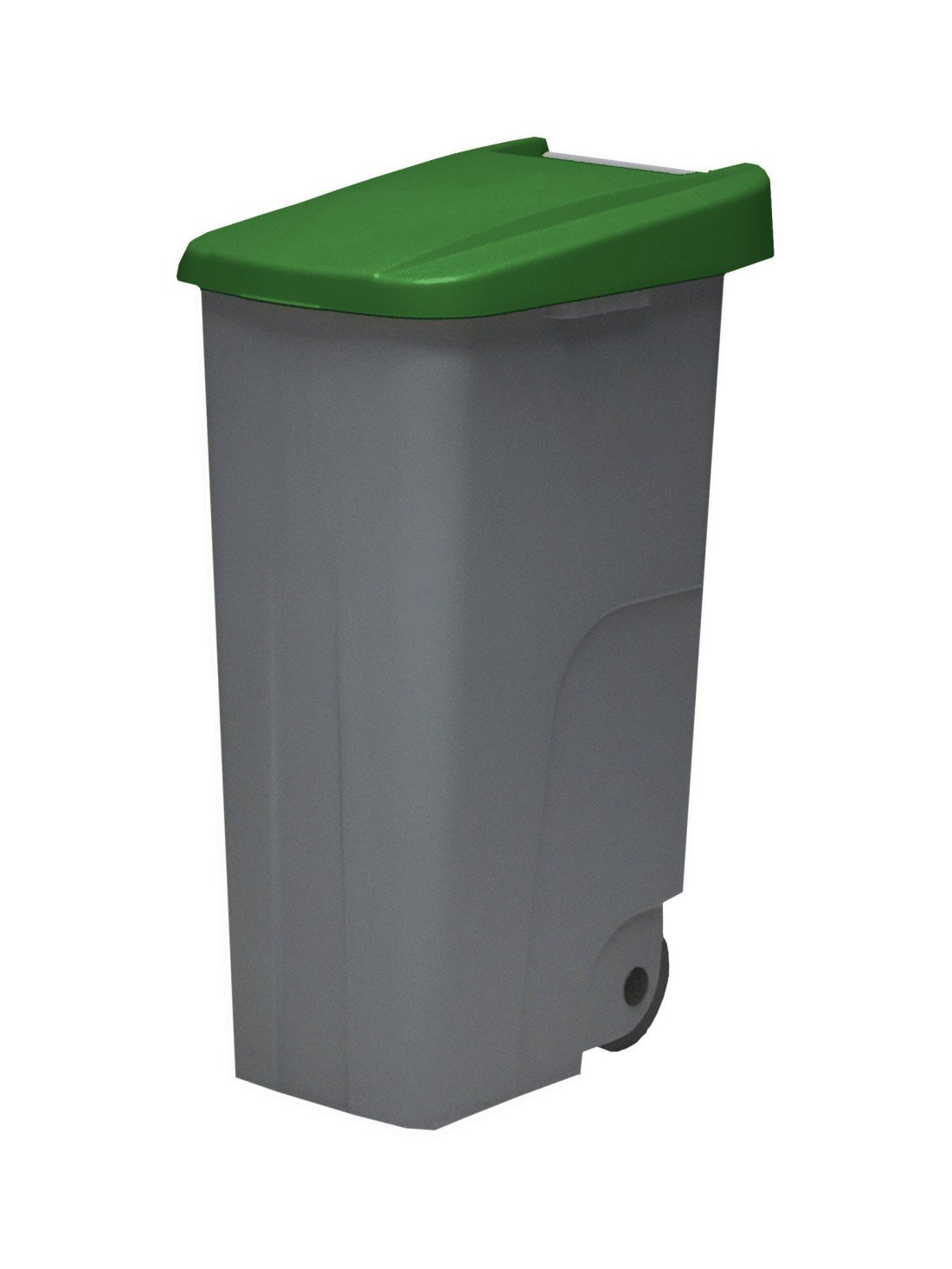 110 l - tapa cerrada | verde | contenedor de basura denox 65, 85 y 110 -