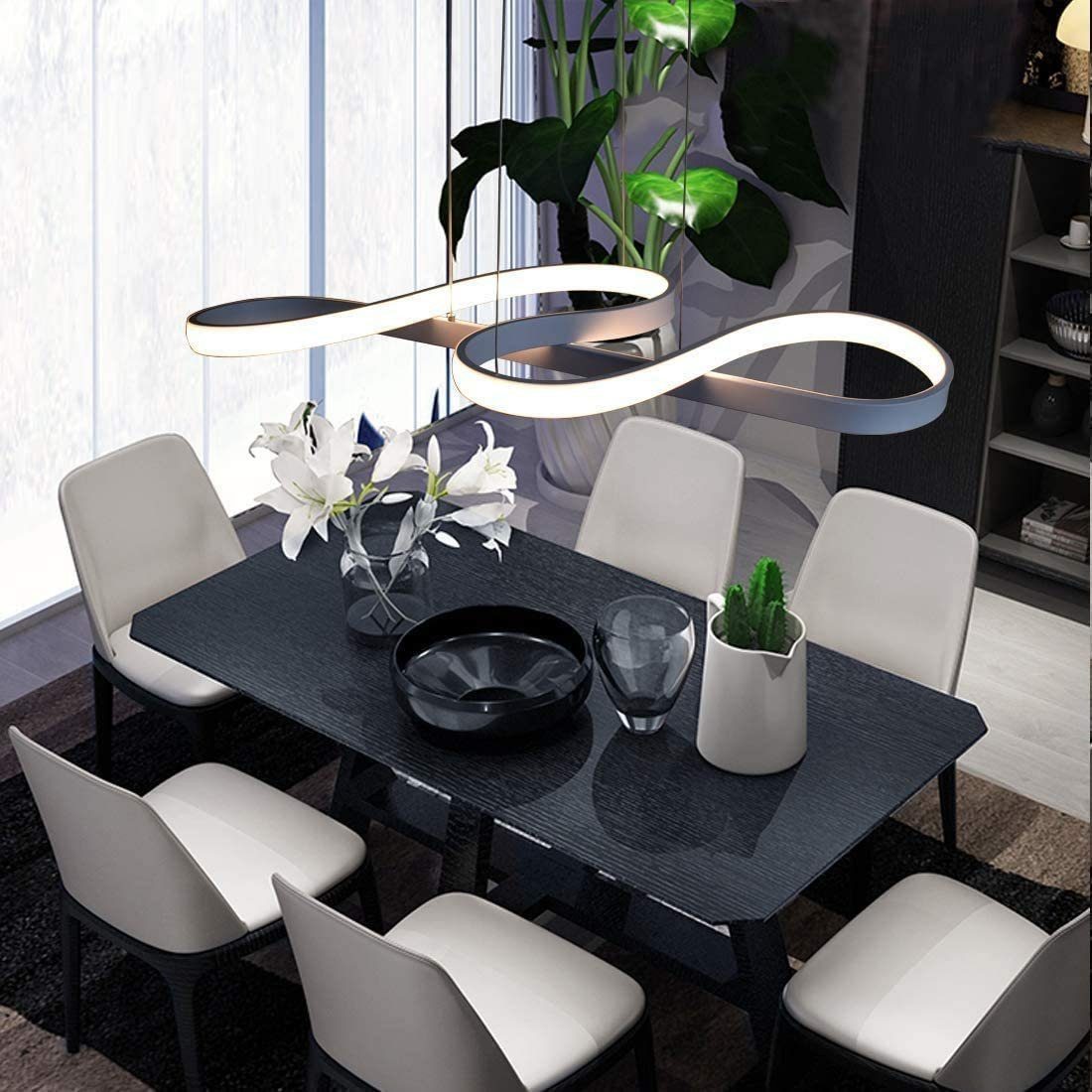 Nettlife lámpara colgar LED blanco 75x35