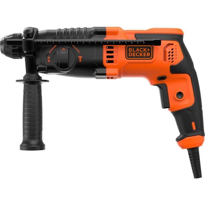 Perforador eléctrico - black+decker - behs01-qs - 650w - con 2 brocas