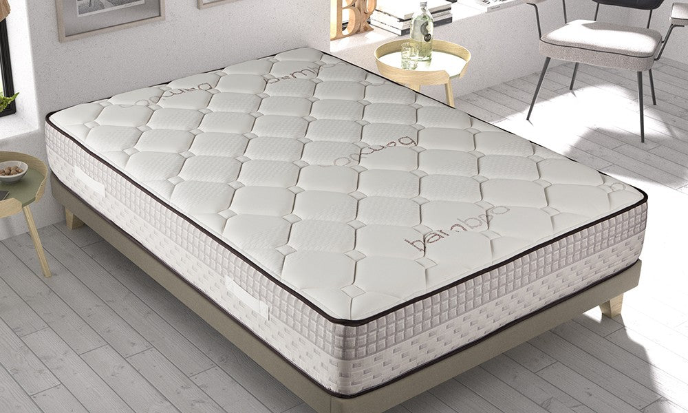 Colchón viscoelástico bamboo 120x 190 altura 24 cm +/-2