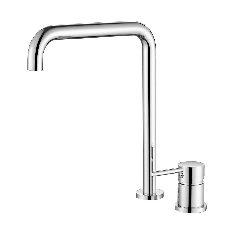Valaz grifo de lavabo encastrado monomando alto para pica cromado