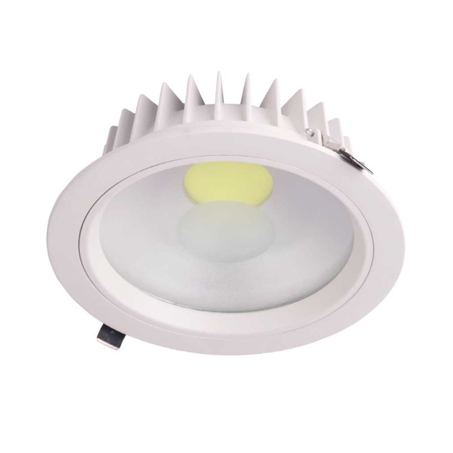 Downlight LED empotrable redondo 35w 2850lm ø20cm 3000k blanco eilen
