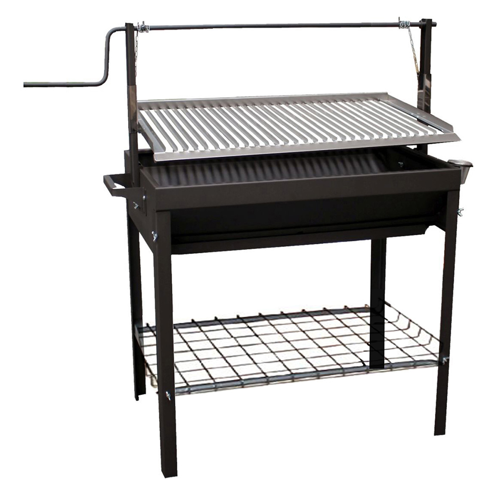 Barbacoa brava con parrilla - 80x50x115 cm