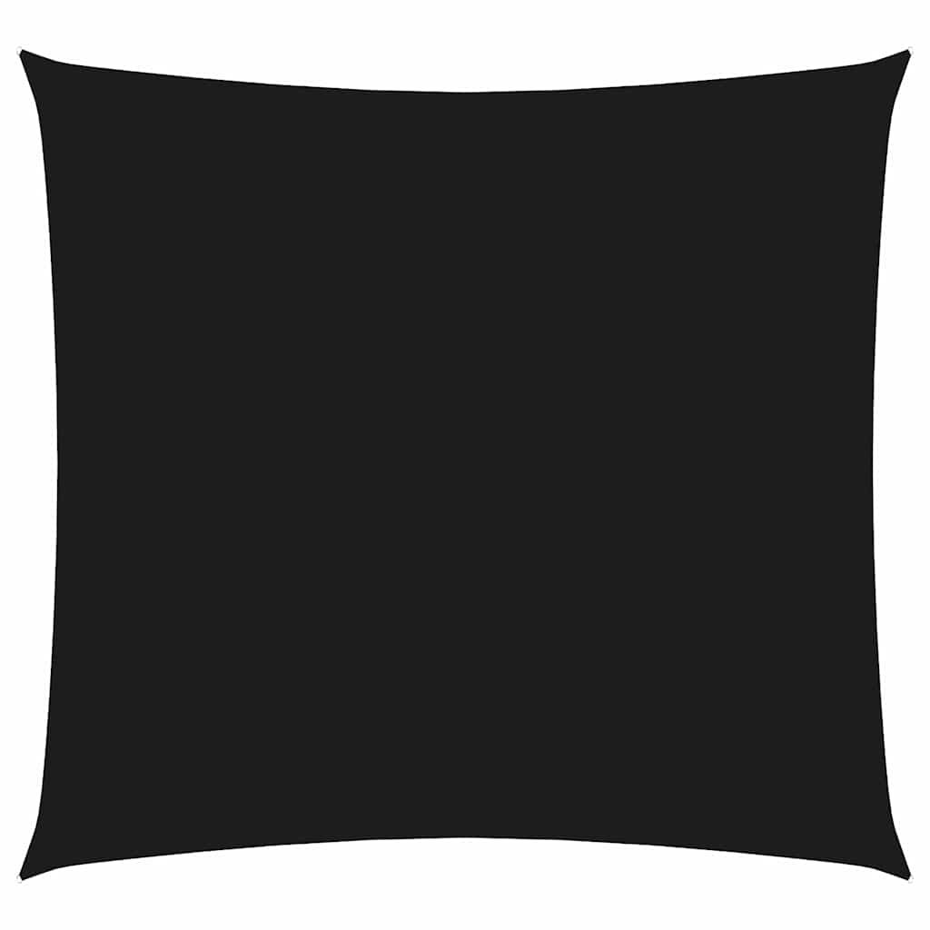 vidaXL toldo de vela cuadrado tela oxford negro 2x2 m
