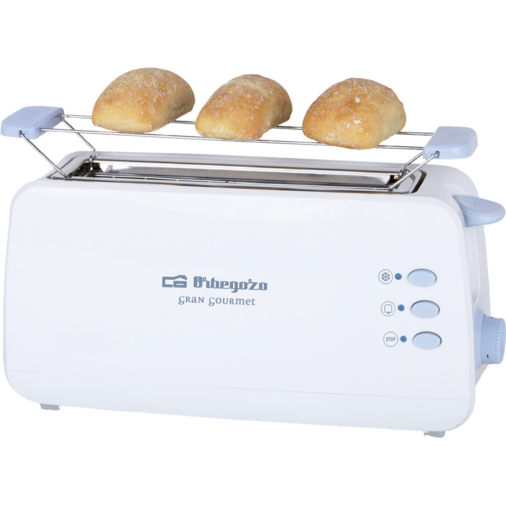Tostador orbegozo to4012 850w 1 ranura calienta panecillos