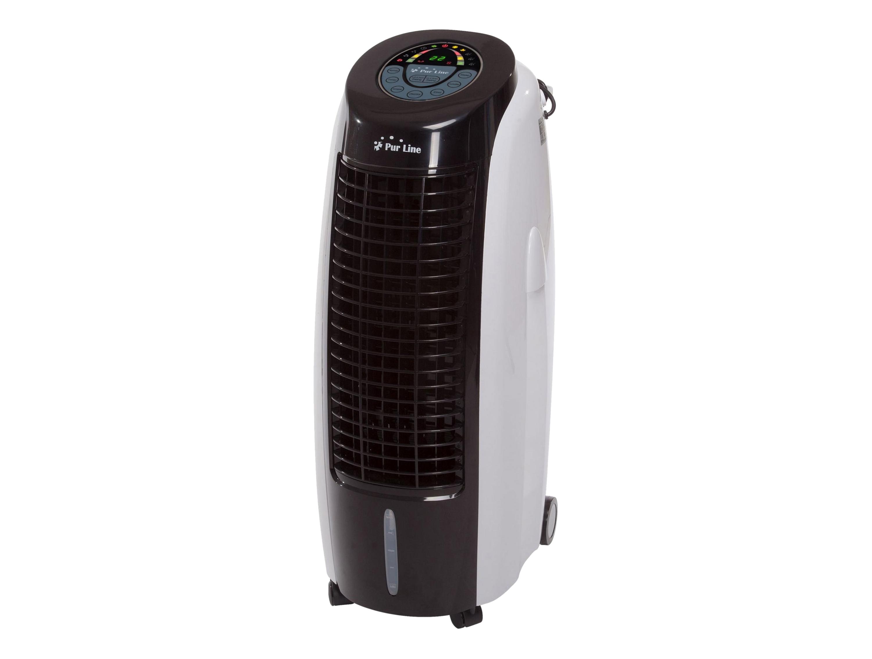 Climatizador evaporativo portatil con 6 velocidades y temporizador