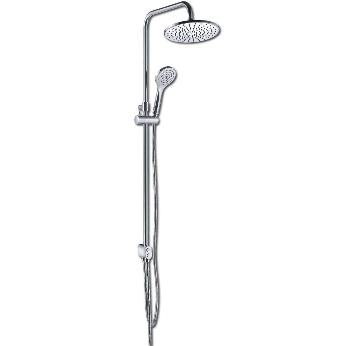 Essesmart columna de ducha sin mezclador cromada