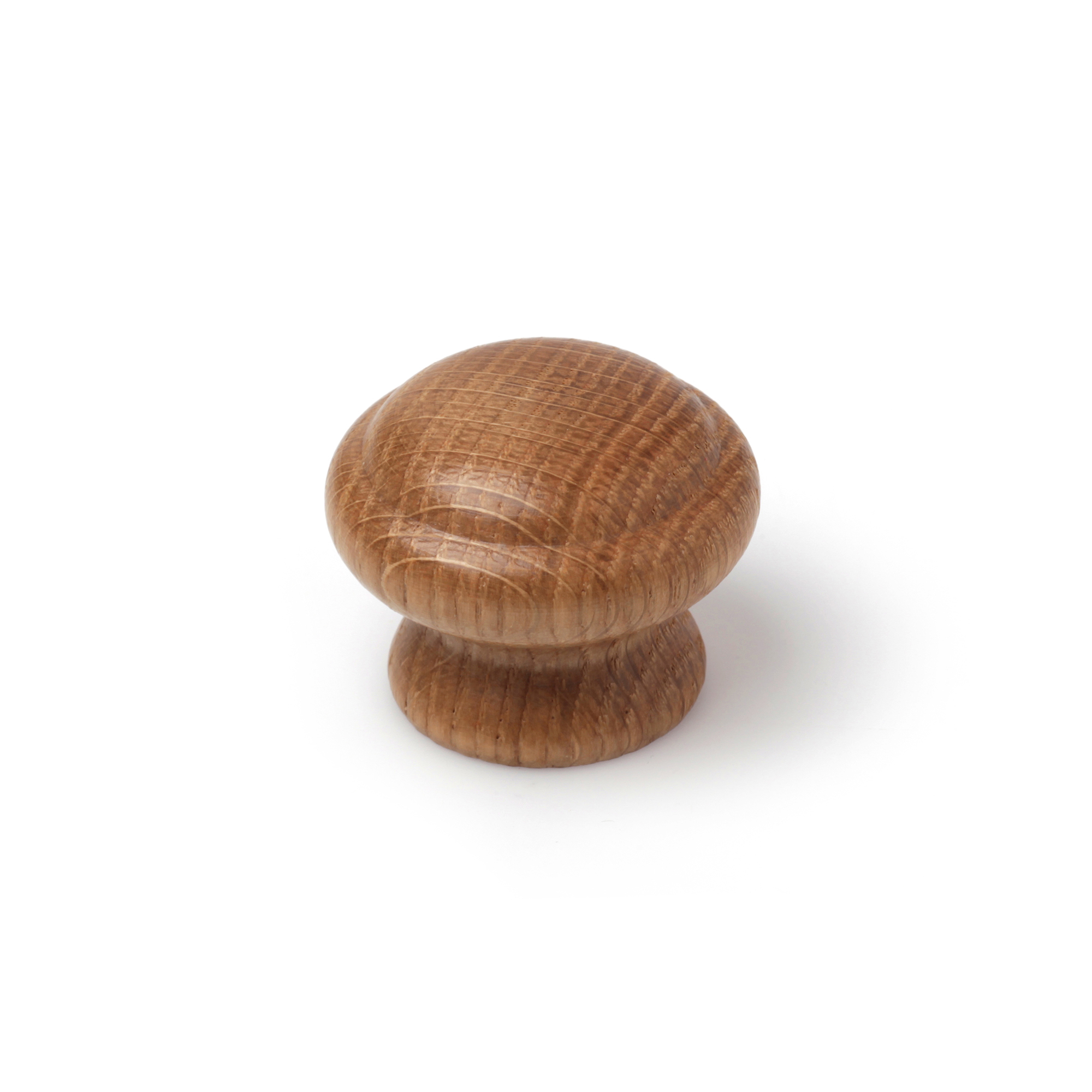 Pomo para mueble rei 7-258.93 | 4x4x3,2 cm | roble transparente