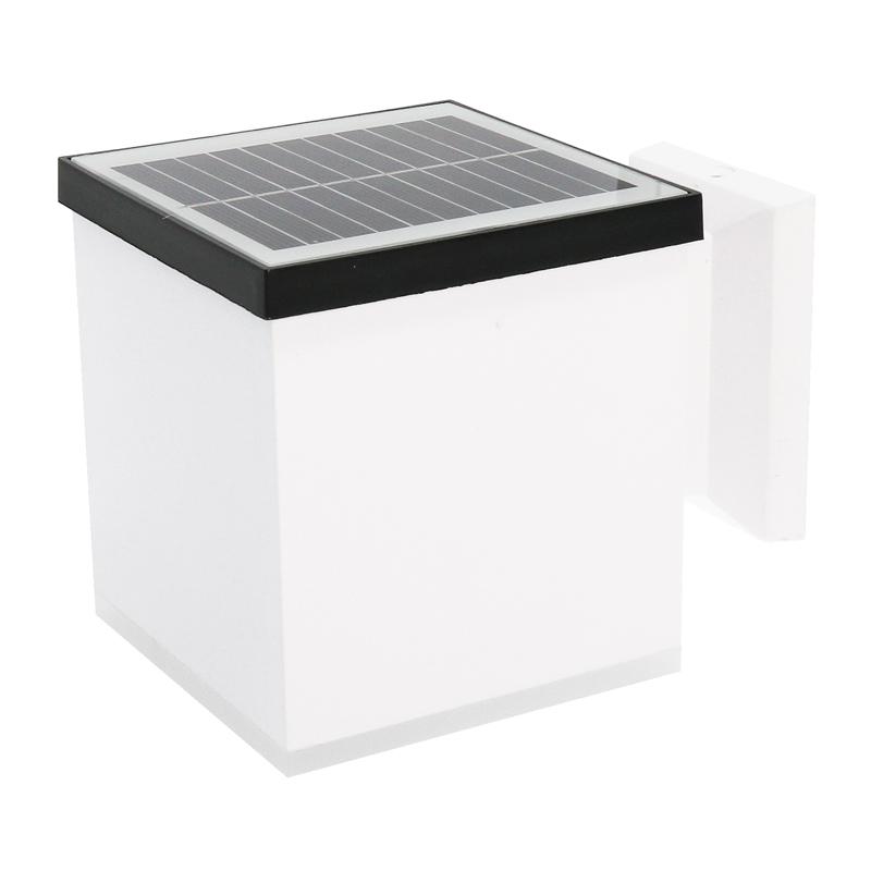 Aplique LED Solar 1W Jano con Sensor Crepuscular IP65 para Exterior
