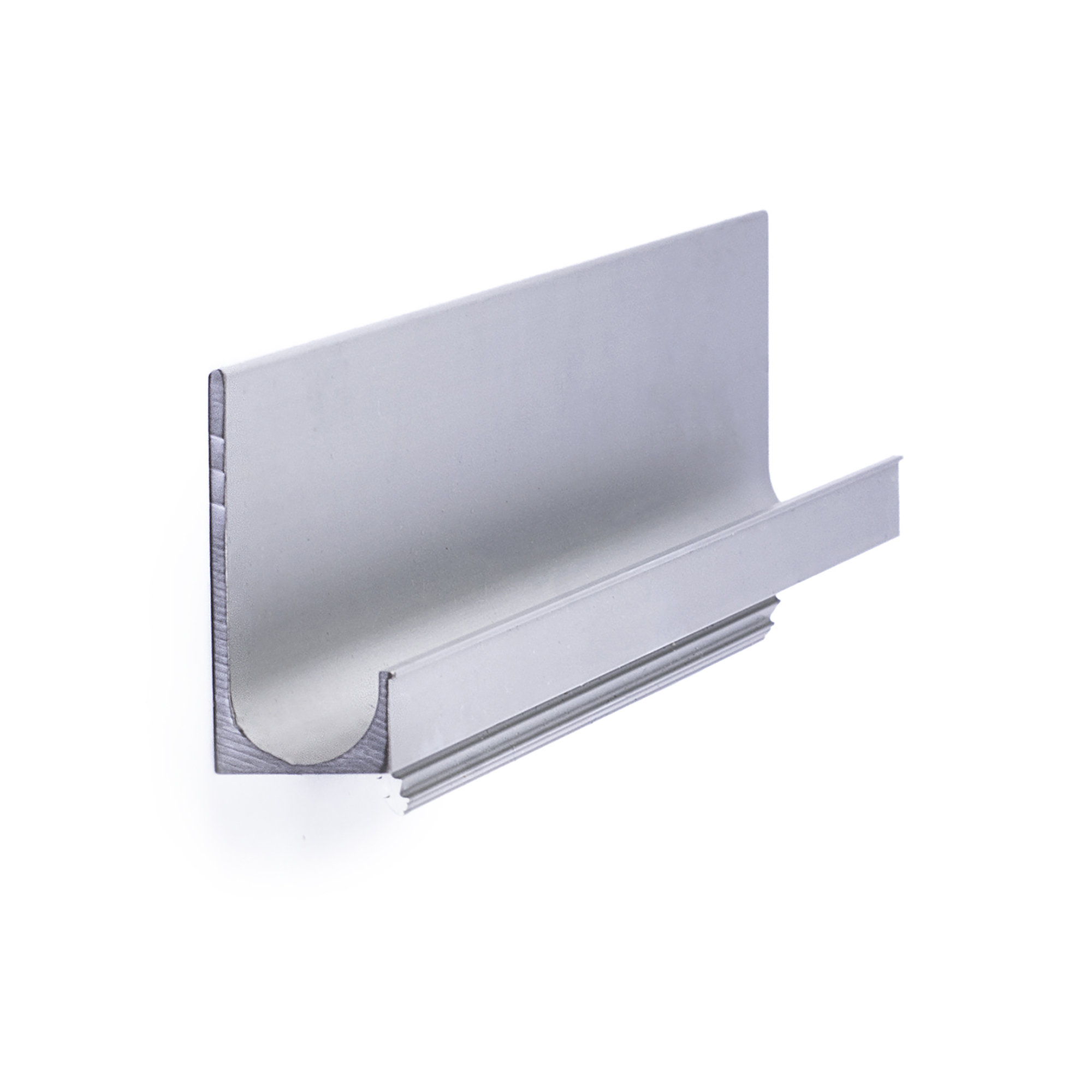 Tirador uñero rei 6120 | 447x43x16 mm | anodizado mate | 25 uds. | aluminio