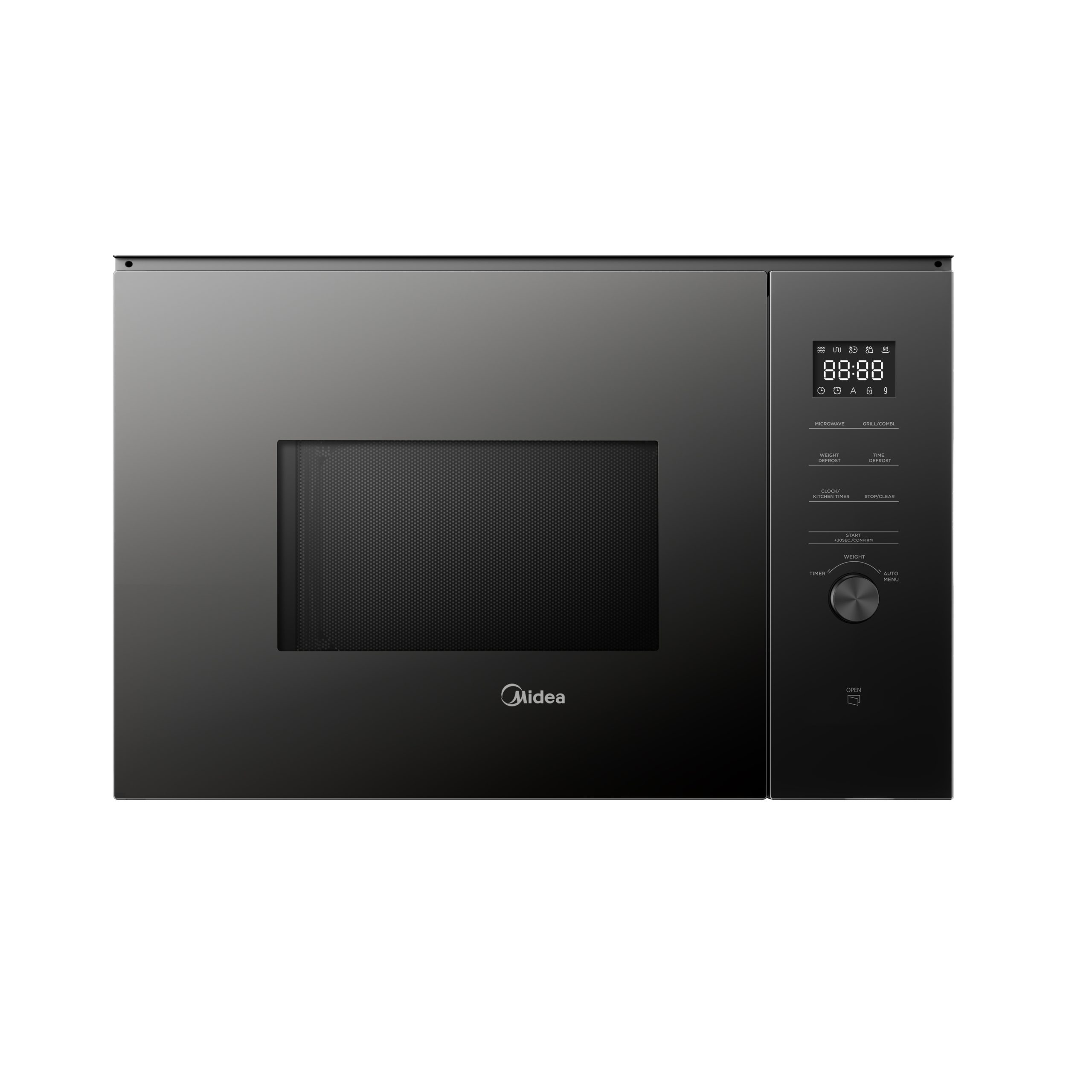 Midea mbmtg925h-bk - microondas integrable
