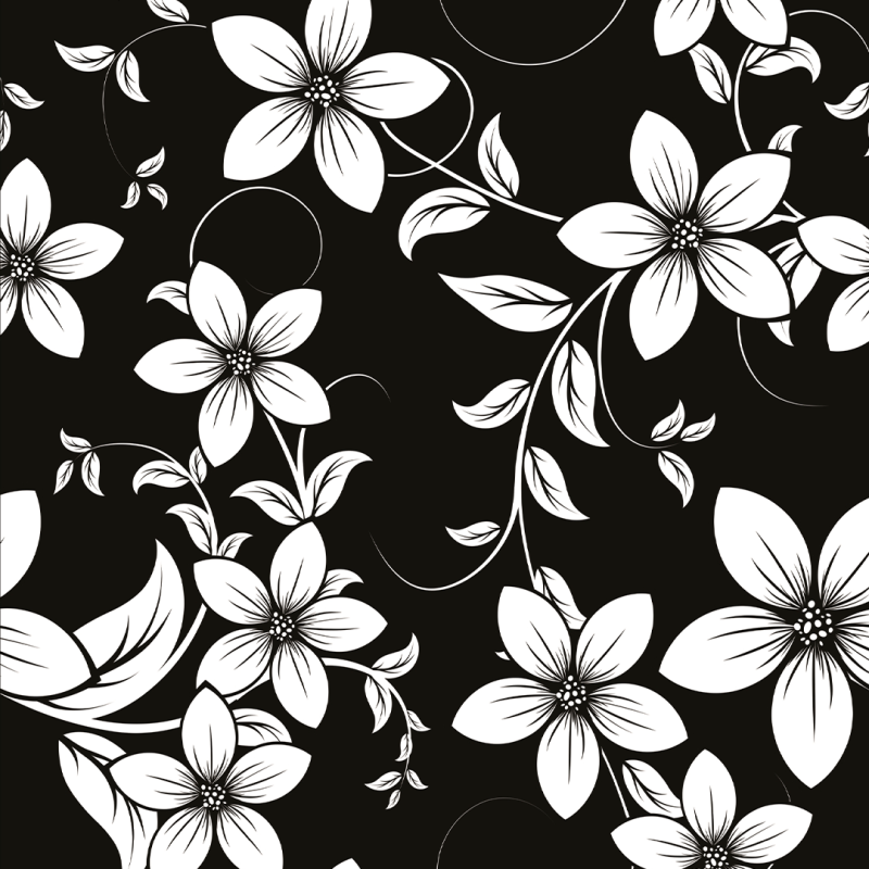 Papel pintado floral lady tulip 60cm por 250cm