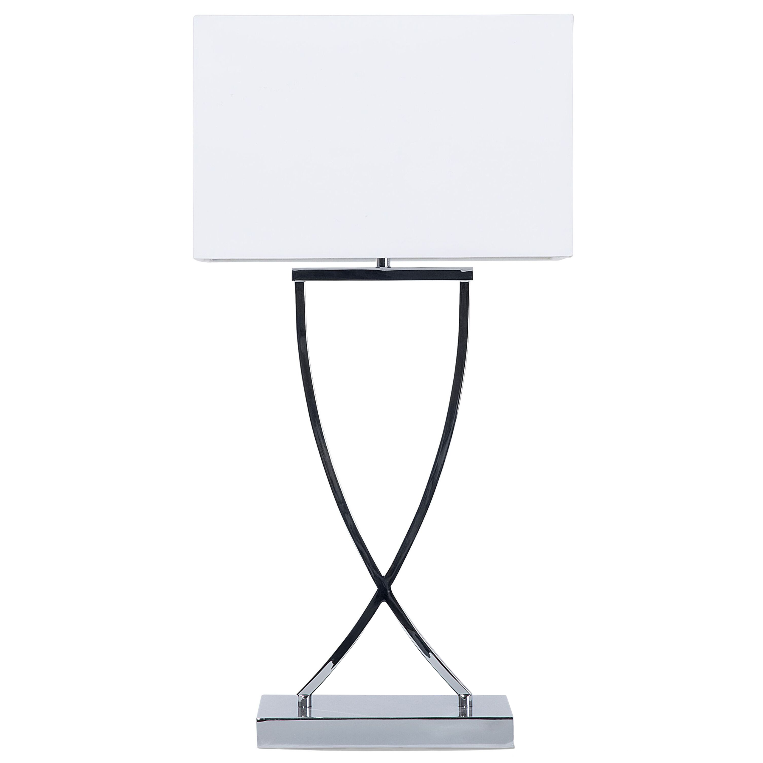 Lámpara de mesa yasuni metal blanco
