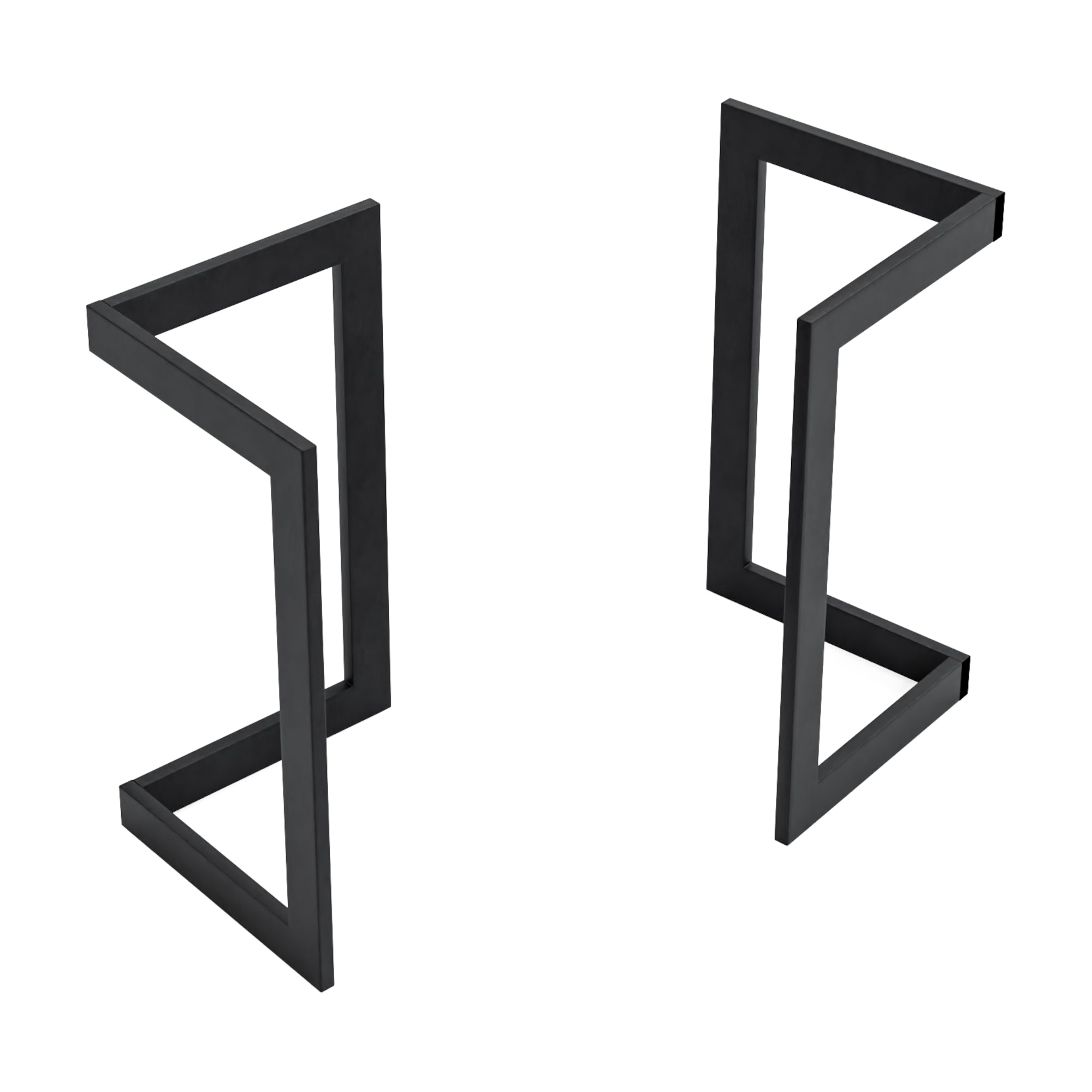 Juego de 2 patas de mesa 72 x 40